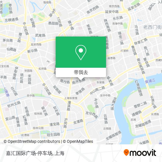 嘉汇国际广场-停车场地图