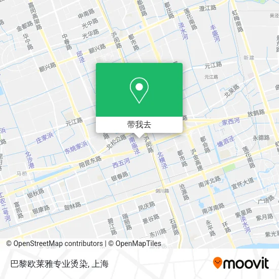 巴黎欧莱雅专业烫染地图