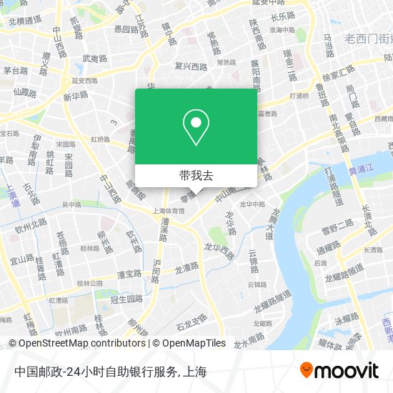 中国邮政-24小时自助银行服务地图