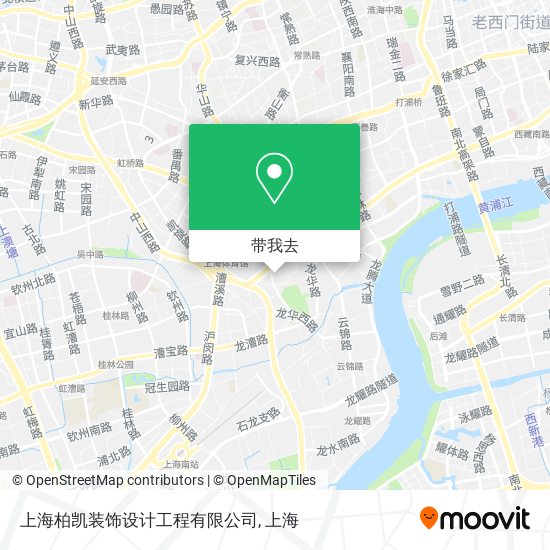 上海柏凯装饰设计工程有限公司地图