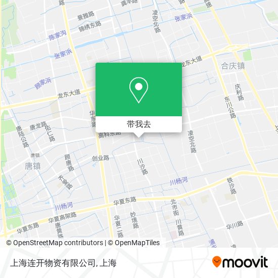 上海连开物资有限公司地图