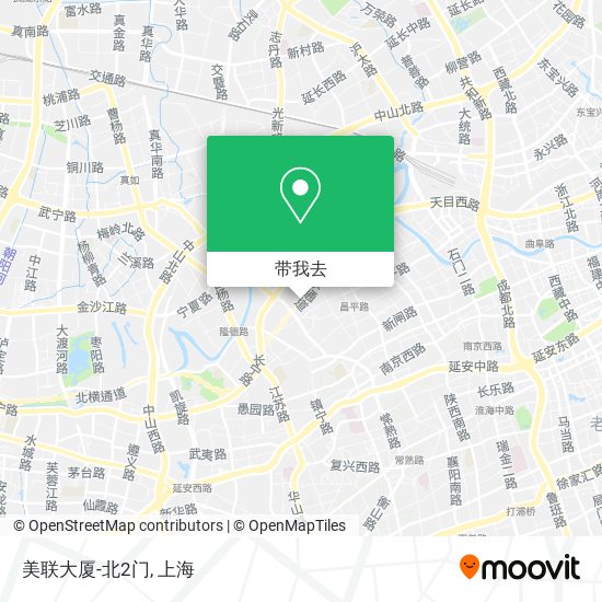 美联大厦-北2门地图