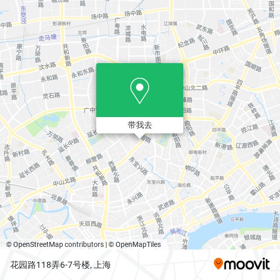 花园路118弄6-7号楼地图