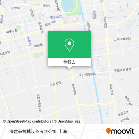 上海建赫机械设备有限公司地图