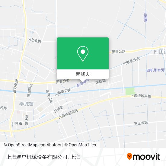 上海聚星机械设备有限公司地图