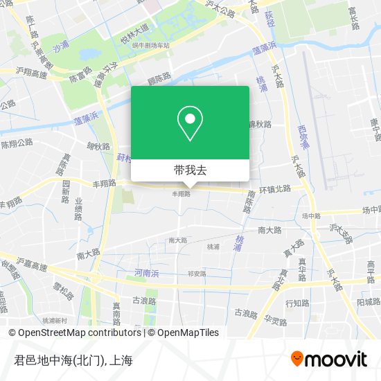君邑地中海(北门)地图