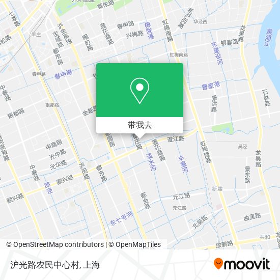 沪光路农民中心村地图