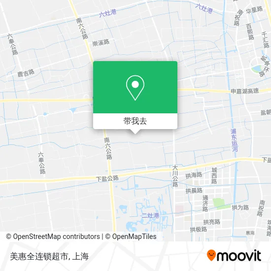 美惠全连锁超市地图