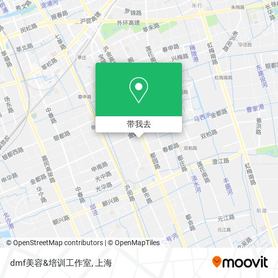 dmf美容&培训工作室地图