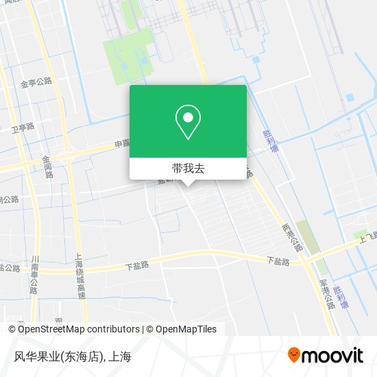 风华果业(东海店)地图