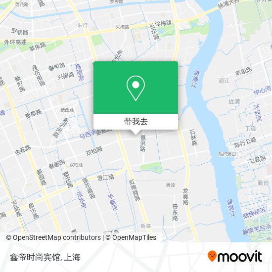 鑫帝时尚宾馆地图