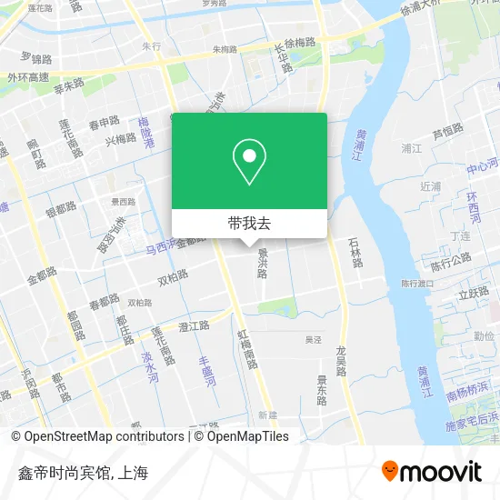 鑫帝时尚宾馆地图