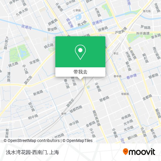 浅水湾花园-西南门地图