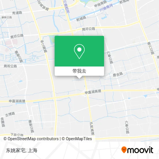 东姚家宅地图