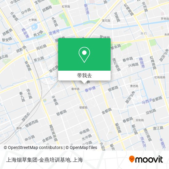 上海烟草集团-金燕培训基地地图