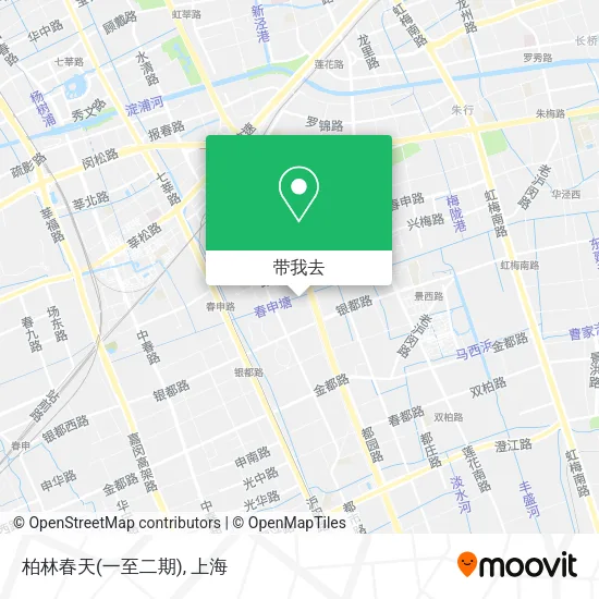 柏林春天(一至二期)地图