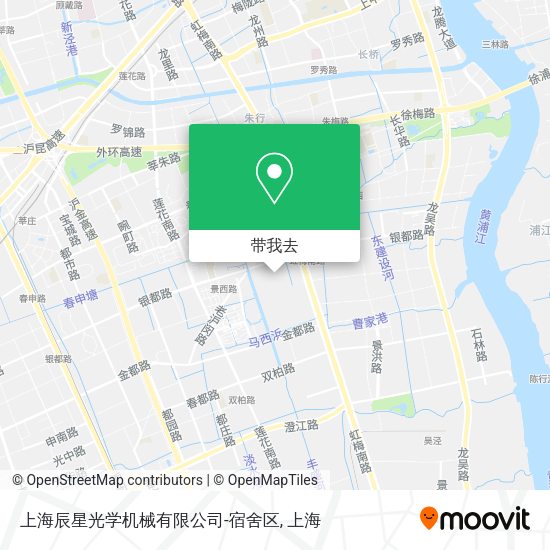 上海辰星光学机械有限公司-宿舍区地图