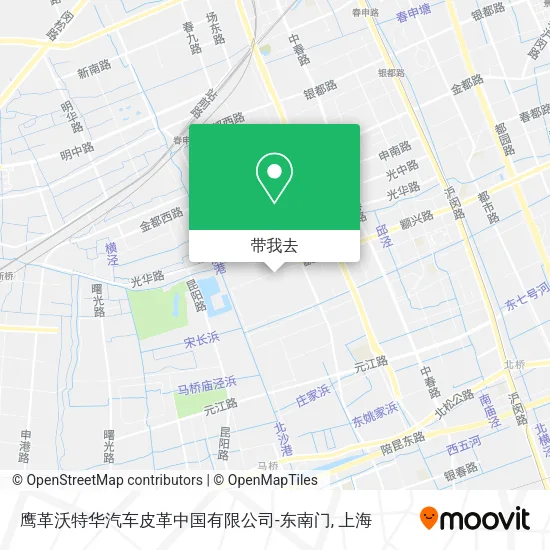 鹰革沃特华汽车皮革中国有限公司-东南门地图