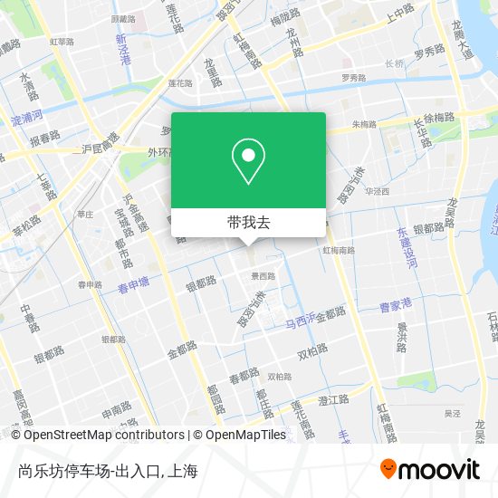 尚乐坊停车场-出入口地图