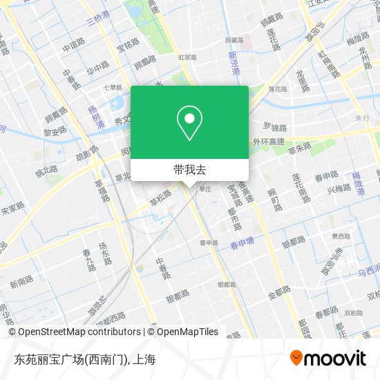 东苑丽宝广场(西南门)地图