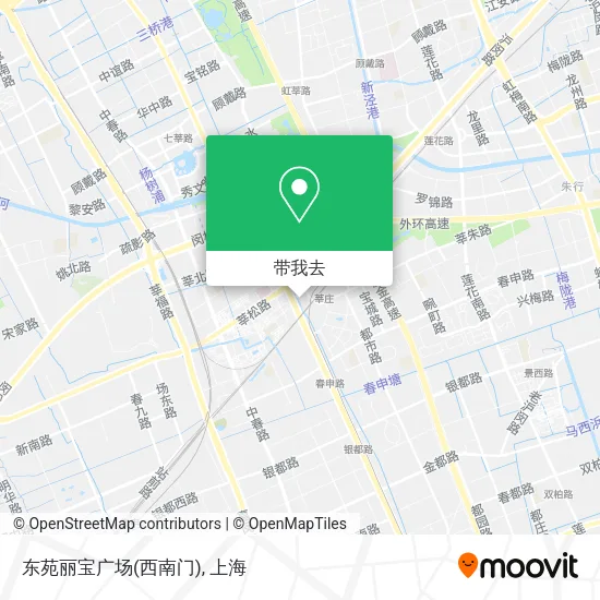 东苑丽宝广场(西南门)地图