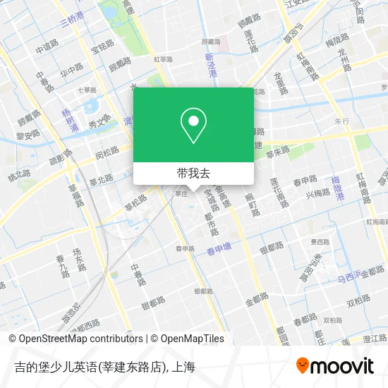 吉的堡少儿英语(莘建东路店)地图