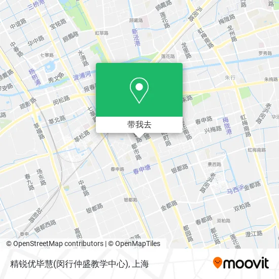 精锐优毕慧(闵行仲盛教学中心)地图