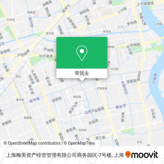 上海梅美资产经营管理有限公司商务园区-7号楼地图