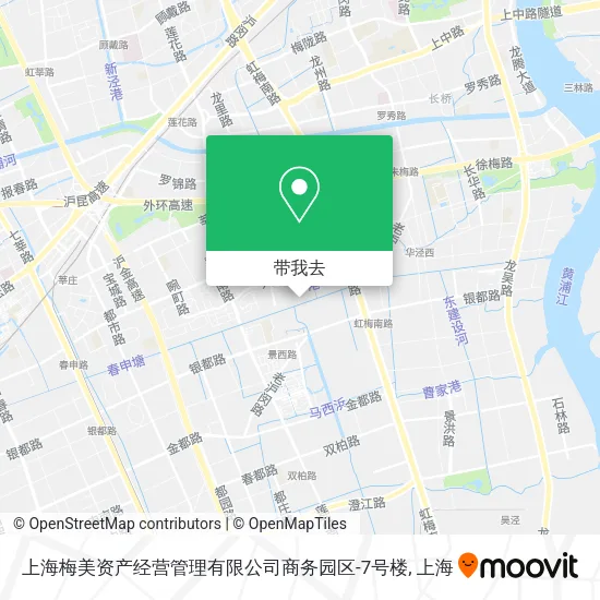 上海梅美资产经营管理有限公司商务园区-7号楼地图