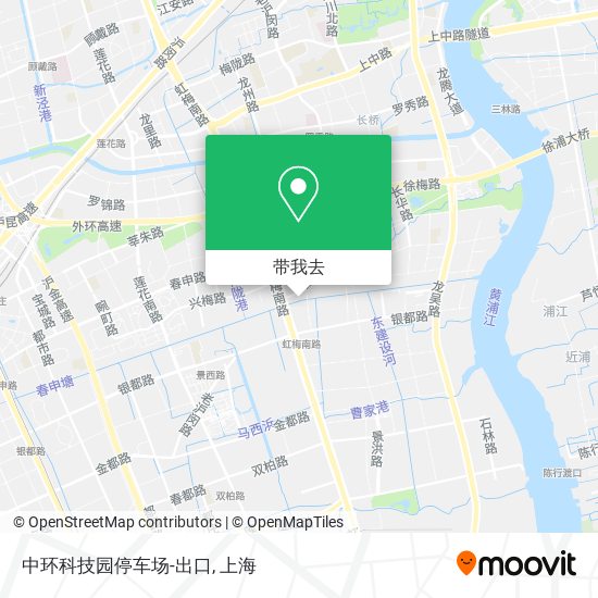 中环科技园停车场-出口地图