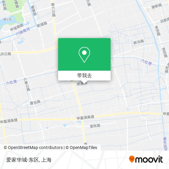 爱家华城-东区地图