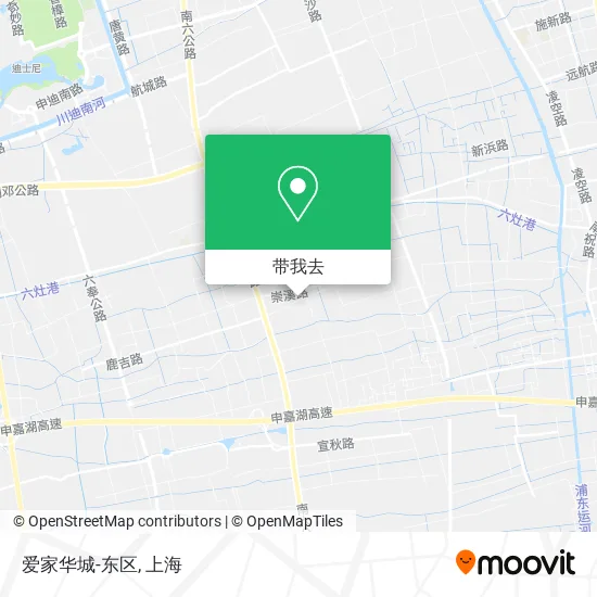 爱家华城-东区地图