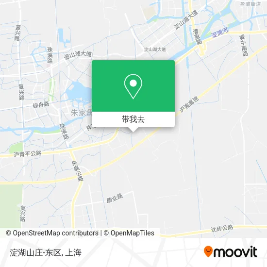 淀湖山庄-东区地图