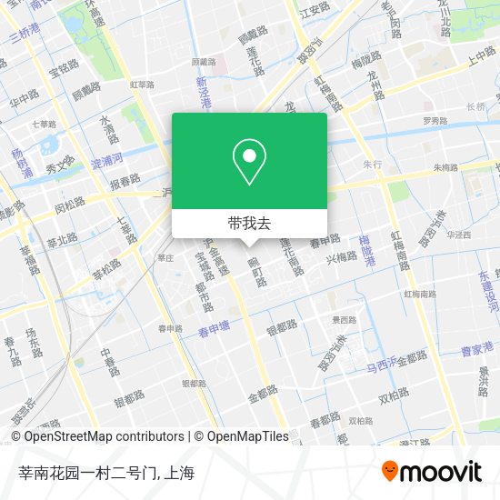 莘南花园一村二号门地图