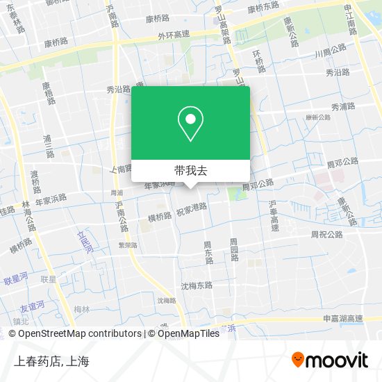 上春药店地图