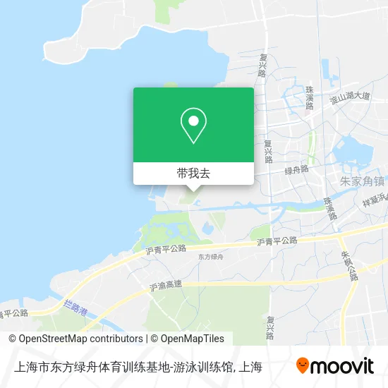 上海市东方绿舟体育训练基地-游泳训练馆地图