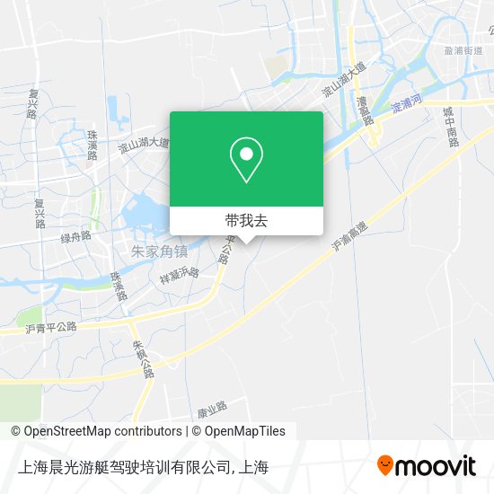 上海晨光游艇驾驶培训有限公司地图