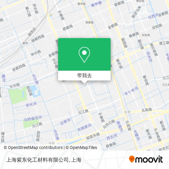 上海紫东化工材料有限公司地图
