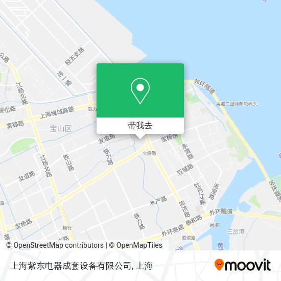上海紫东电器成套设备有限公司地图