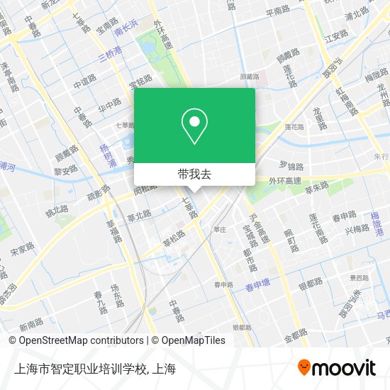 上海市智定职业培训学校地图