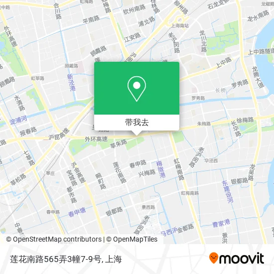 莲花南路565弄3幢7-9号地图