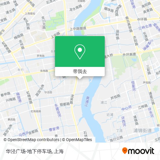 华泾广场-地下停车场地图