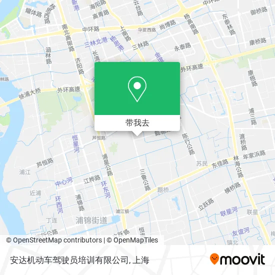 安达机动车驾驶员培训有限公司地图