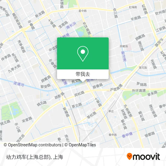 动力鸡车(上海总部)地图