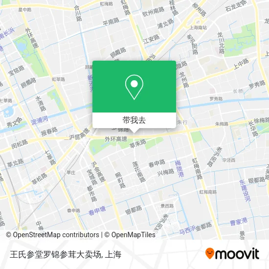 王氏参堂罗锦参茸大卖场地图