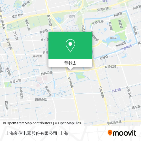 上海良信电器股份有限公司地图