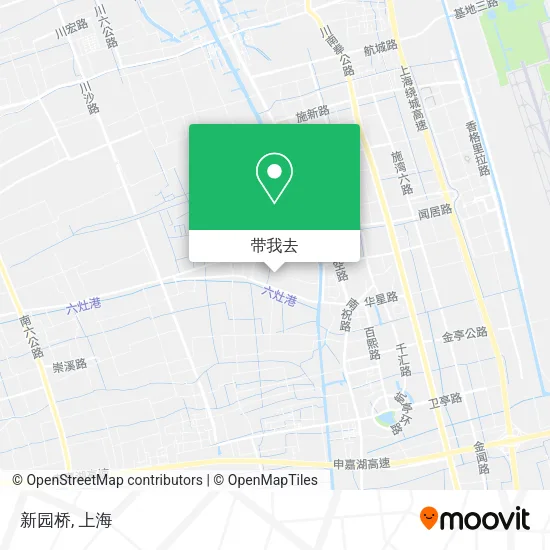 新园桥地图