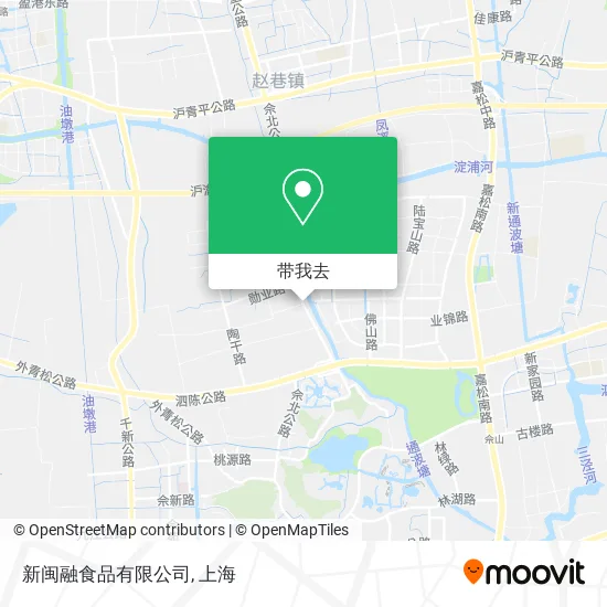 新闽融食品有限公司地图