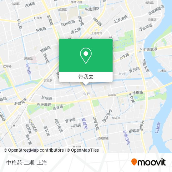 中梅苑-二期地图
