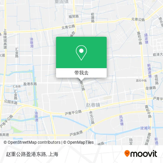 赵重公路盈港东路地图